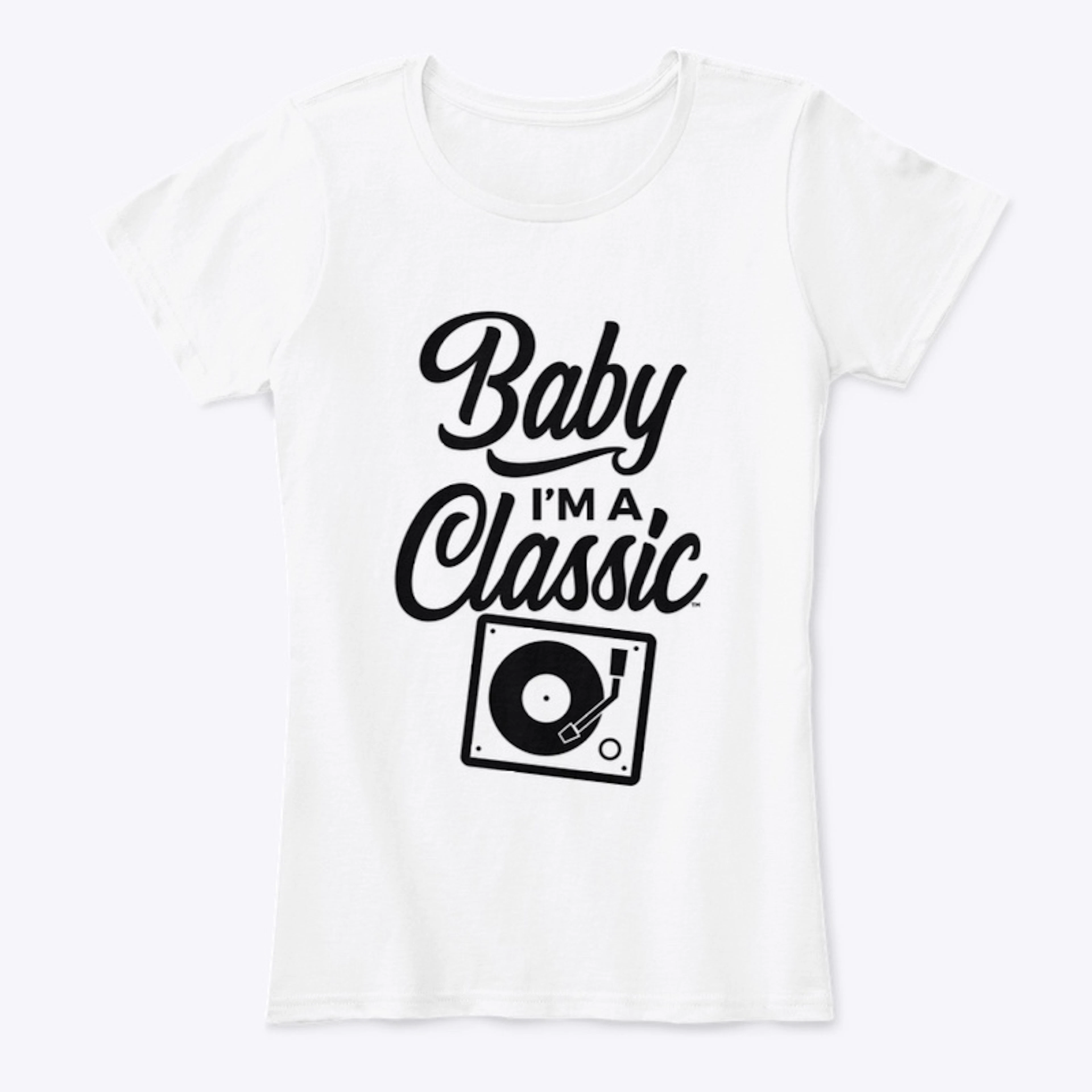 Baby I'm A Classic™ Collection Blk Fnt